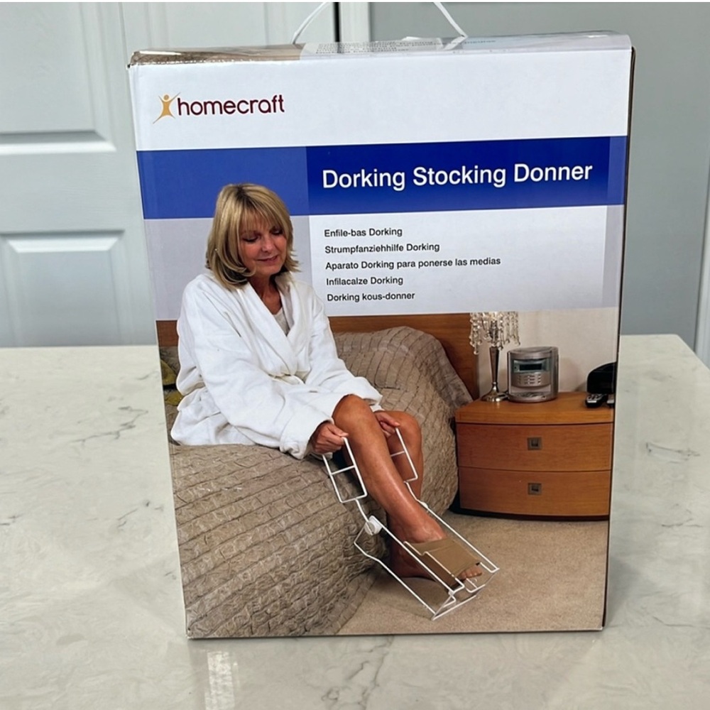 Homecraft Dorking
Stocking Donor White Sock Aid Device - Picture 2 of 6